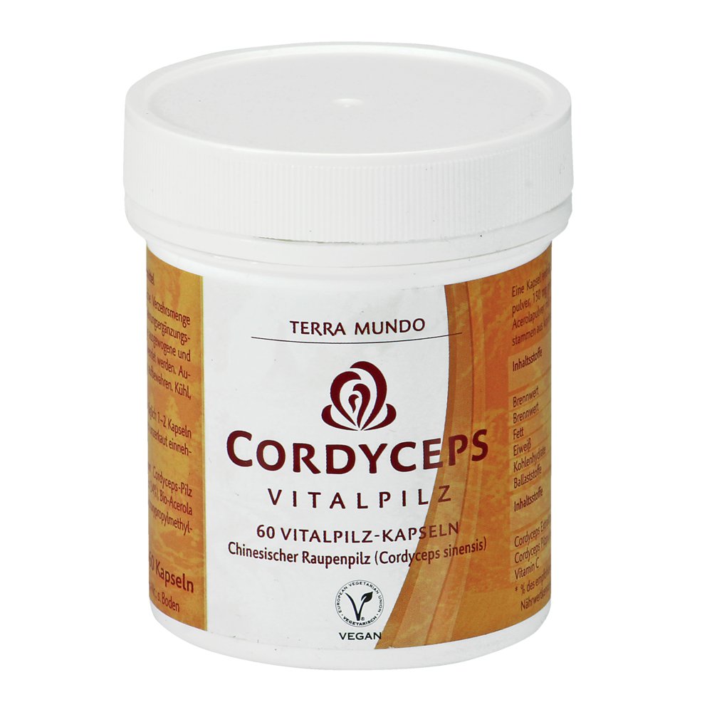 CORDYCEPS VITALPILZ Terra Mundo Kapseln