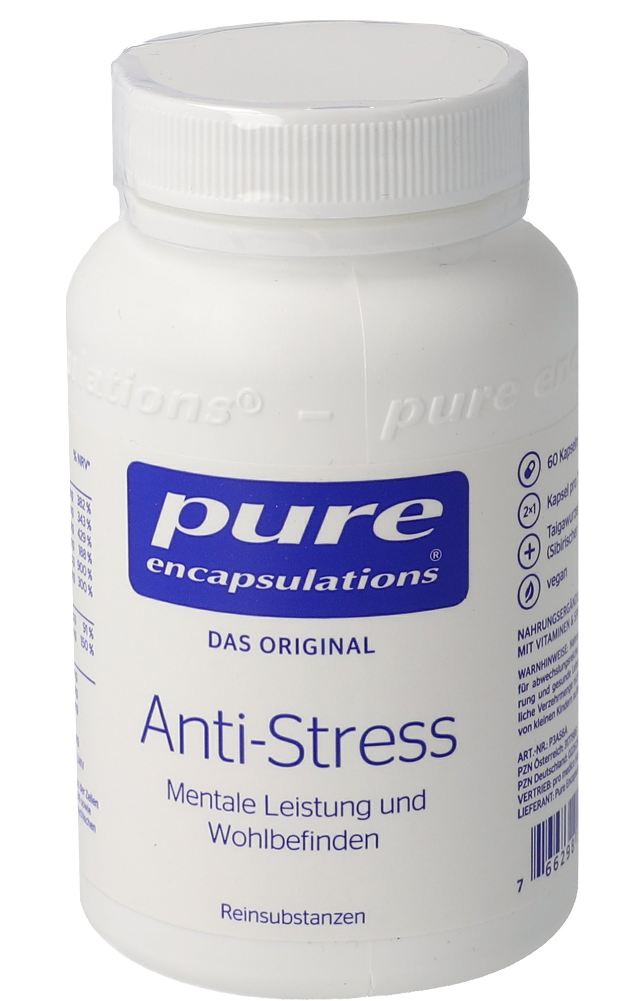 PURE ENCAPSULATIONS Anti-Stress Pure 365 Kapseln