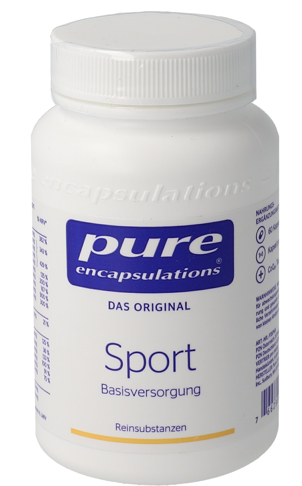 PURE ENCAPSULATIONS Sport Pure 365 Kapseln