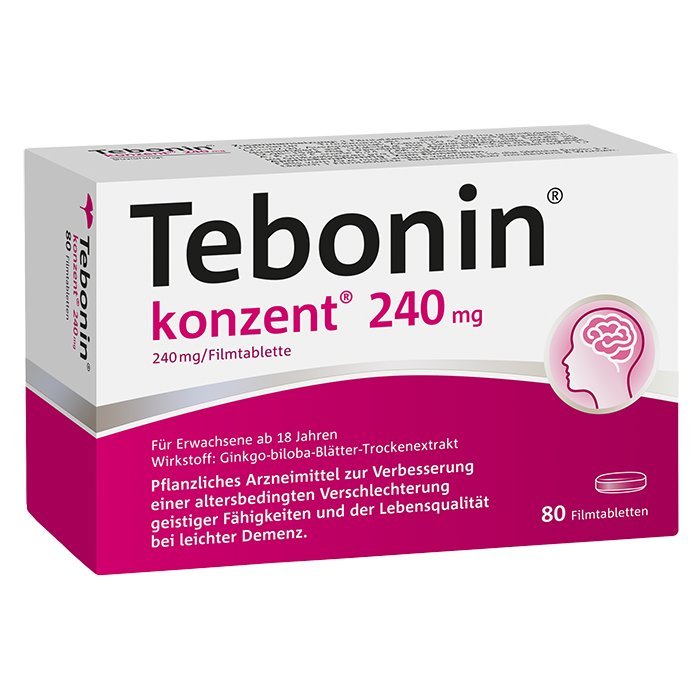 Tebonin® konzent® 240 mg Filmtabletten 80 Stück