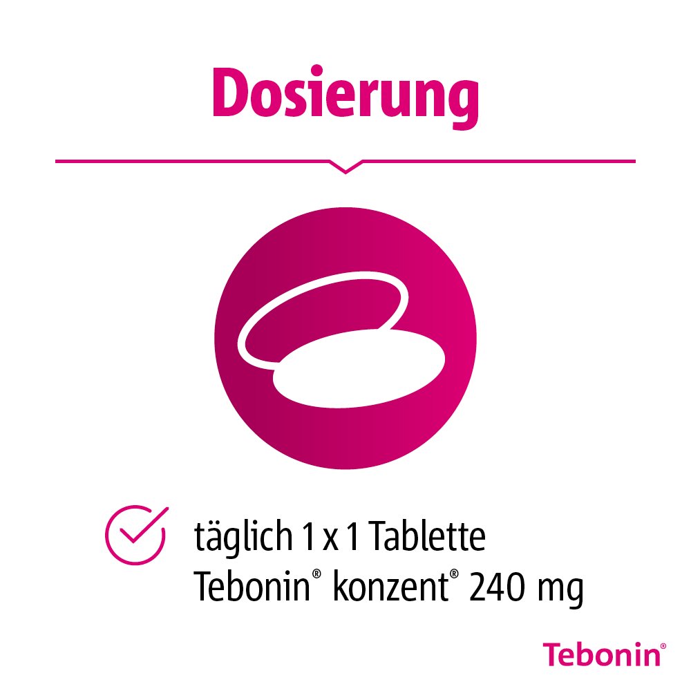Tebonin® konzent® 240 mg Filmtabletten 80 Stück