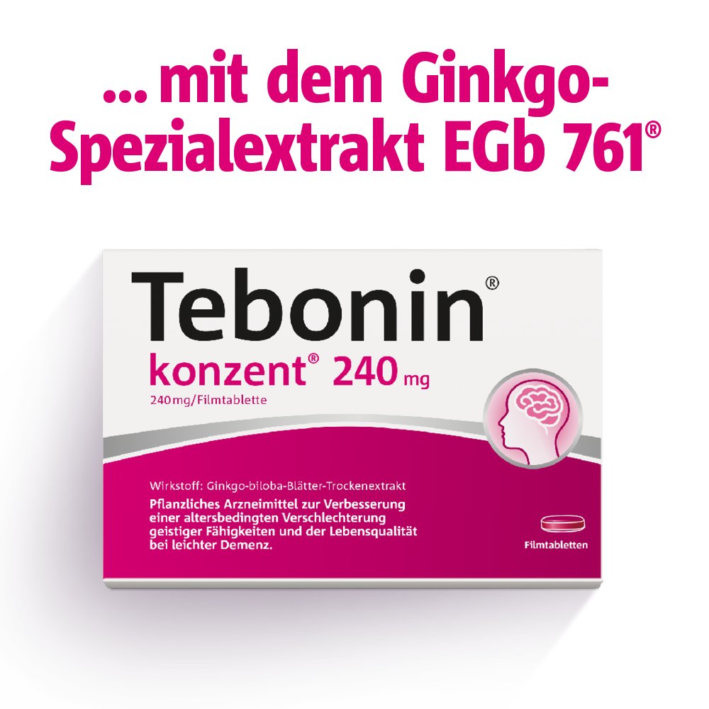 Tebonin® konzent® 240 mg Filmtabletten 80 Stück