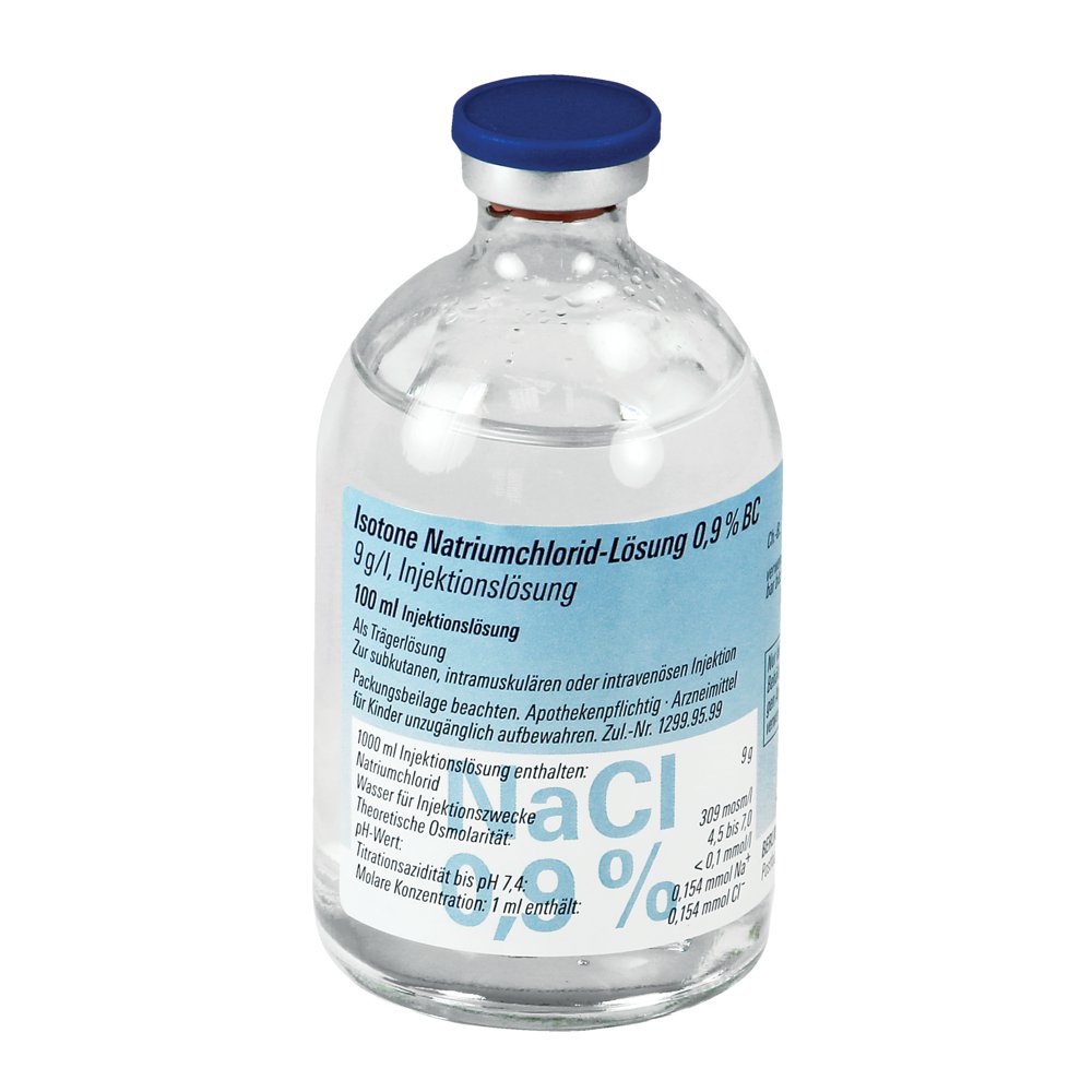 ISOTONE NaCl Lösung 0,9% BC Glasfl.Injektionslsg.