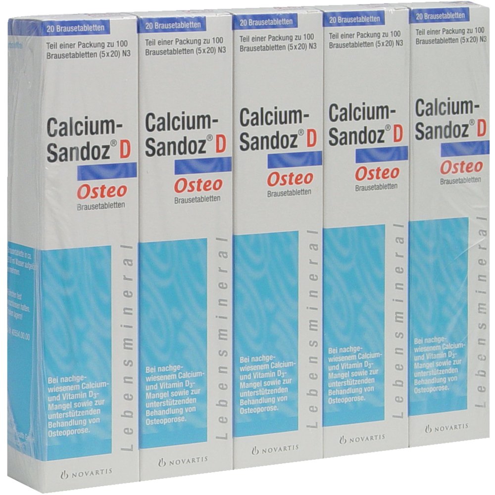 CALCIUM SANDOZ D Osteo Brausetabletten