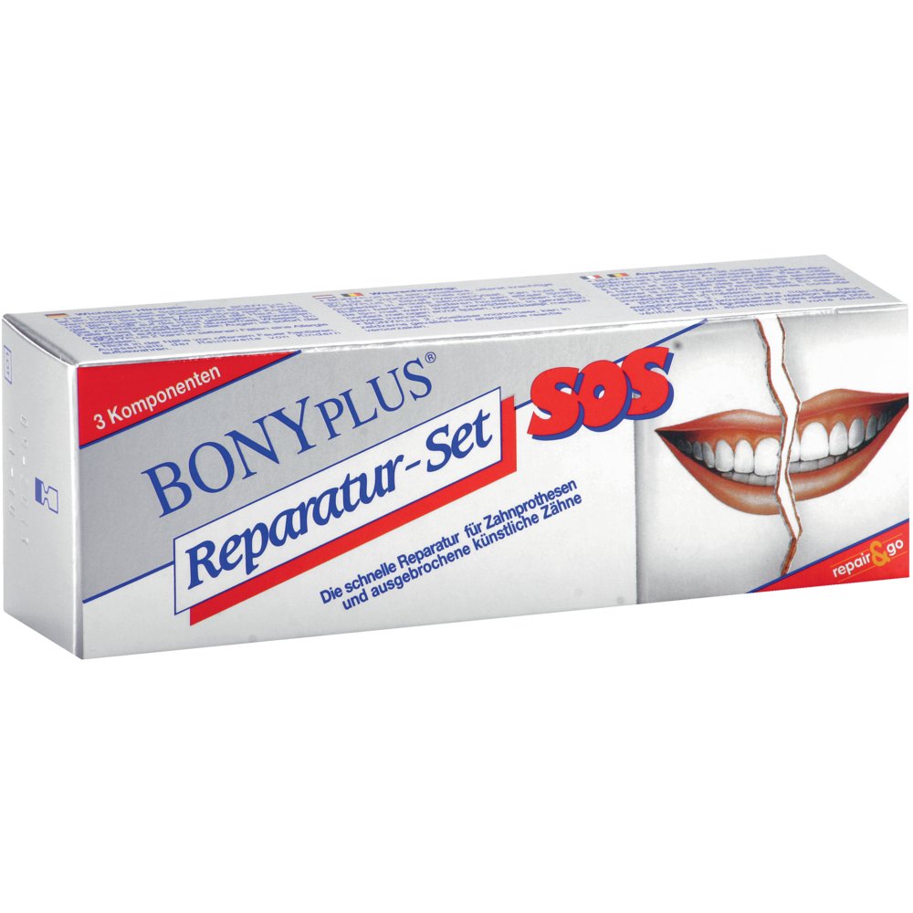 BONYPLUS Zahnprothesen Reparatur Set