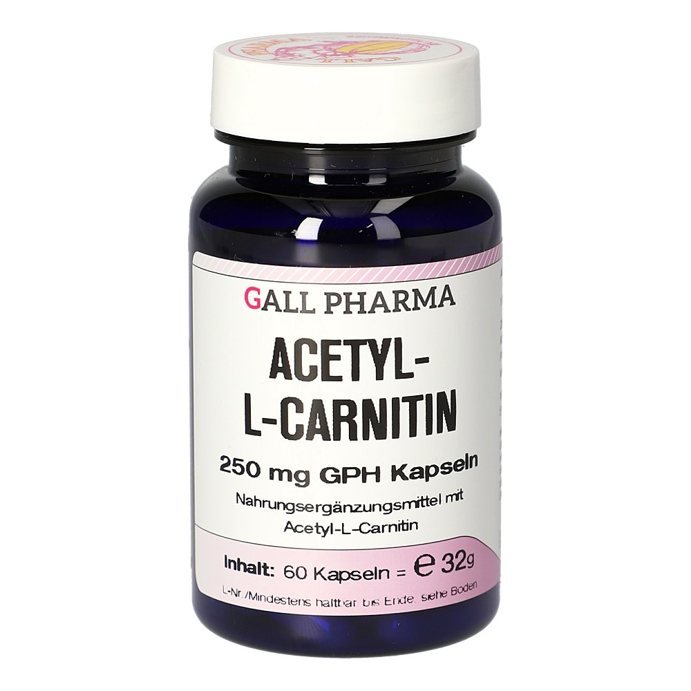 ACETYL-L-CARNITIN 250 mg Kapseln