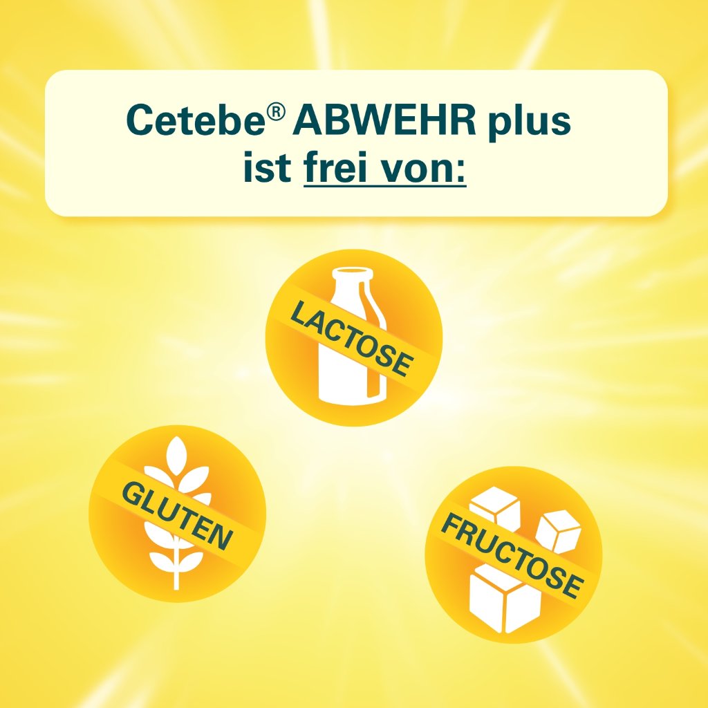 CETEBE ABWEHR plus Vitamin C+Vitamin D3+Zink Kaps.