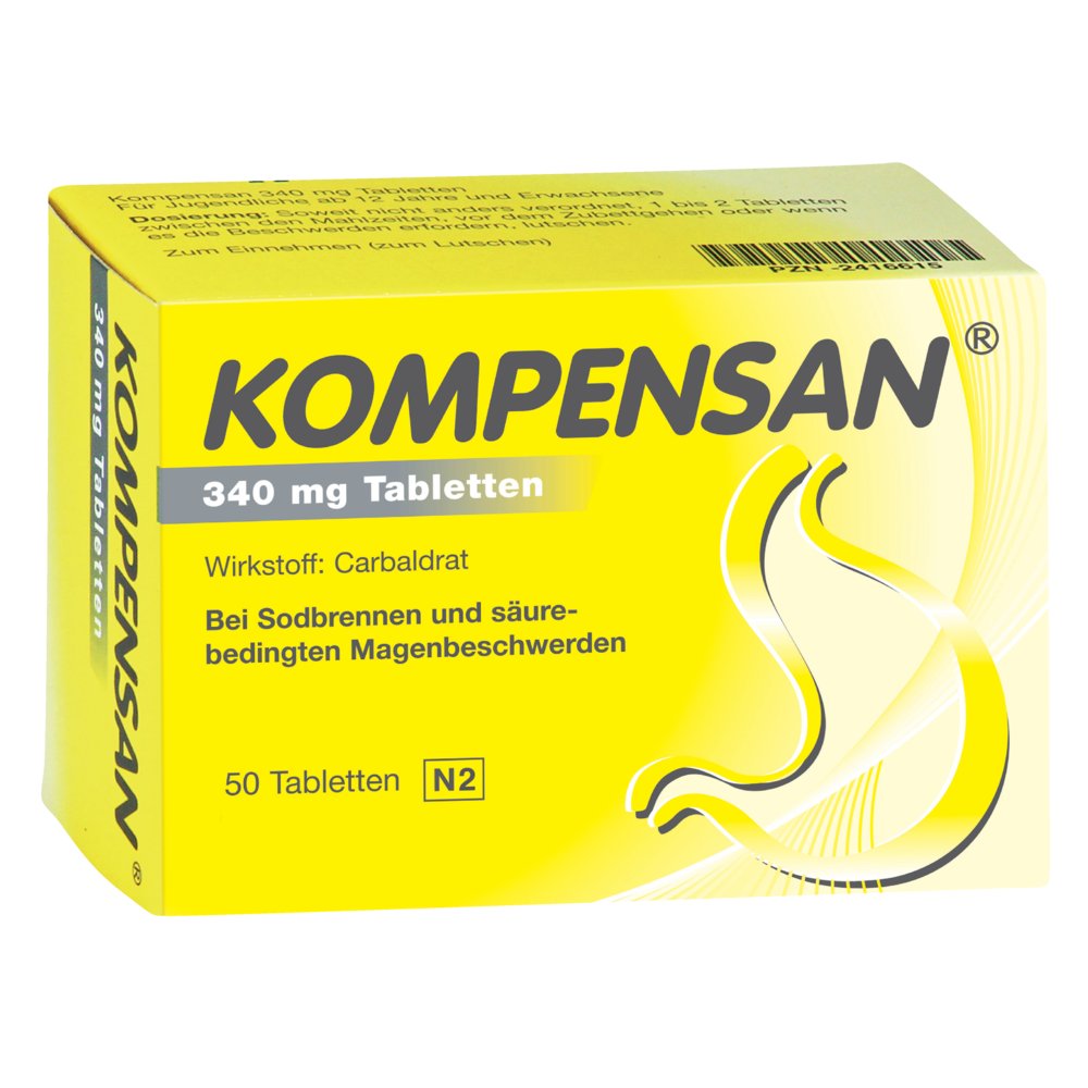 KOMPENSAN Tabletten 340 mg