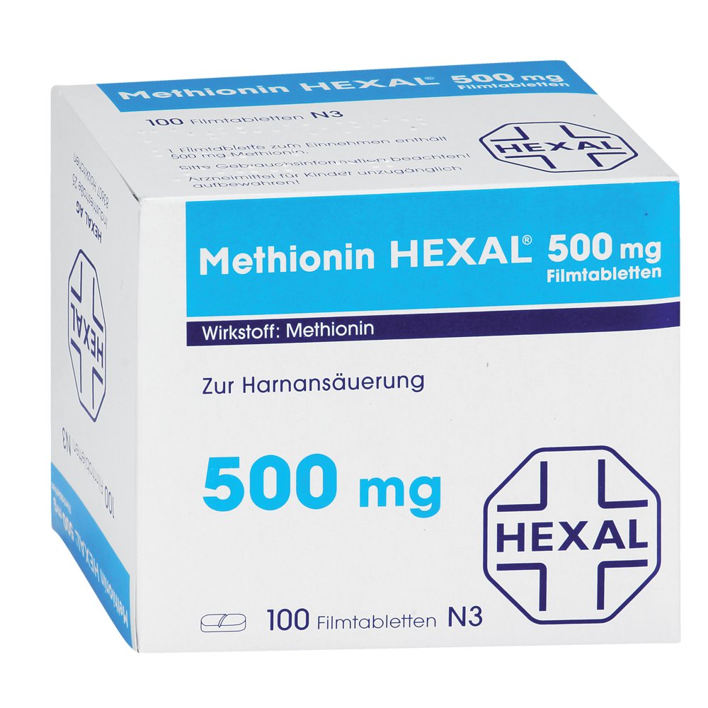METHIONIN HEXAL 500 mg Filmtabletten