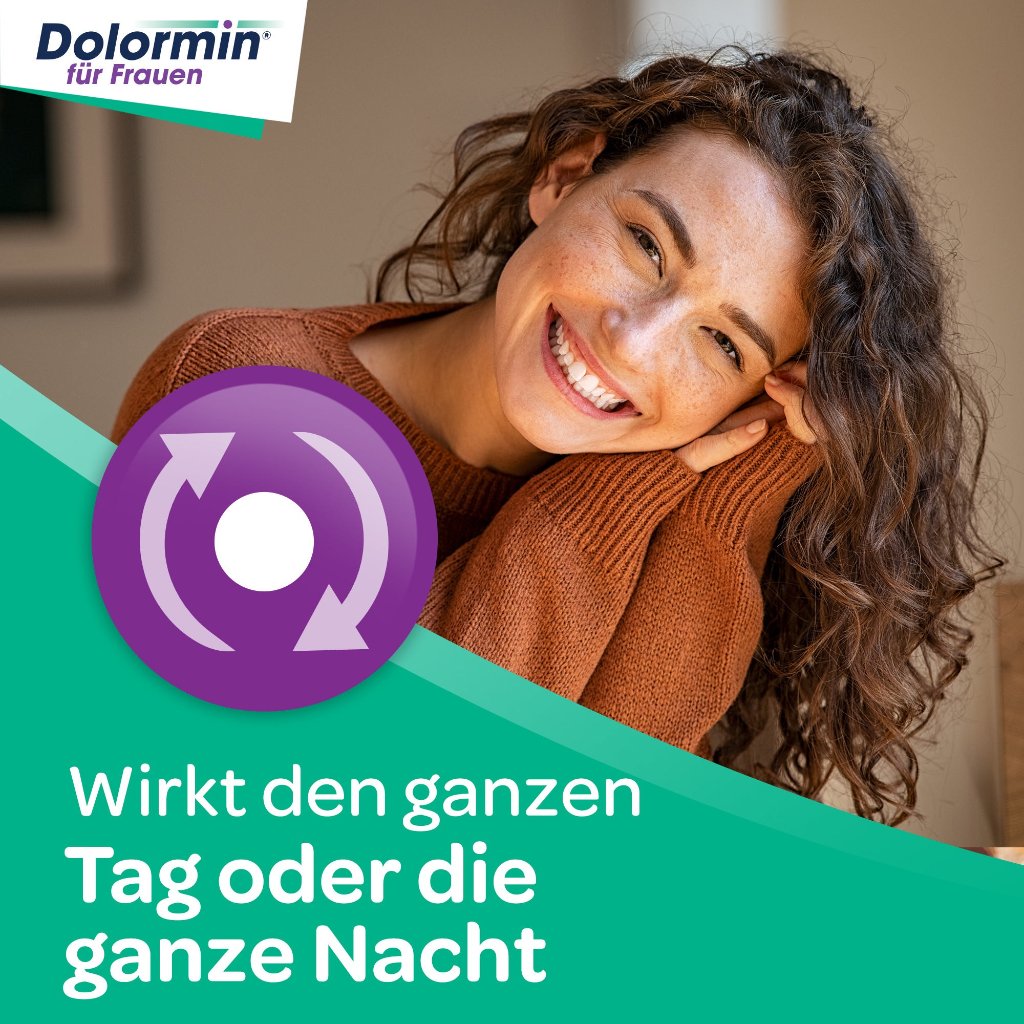 Dolormin® für Frauen bei Menstruationsbeschwerden mit Naproxen