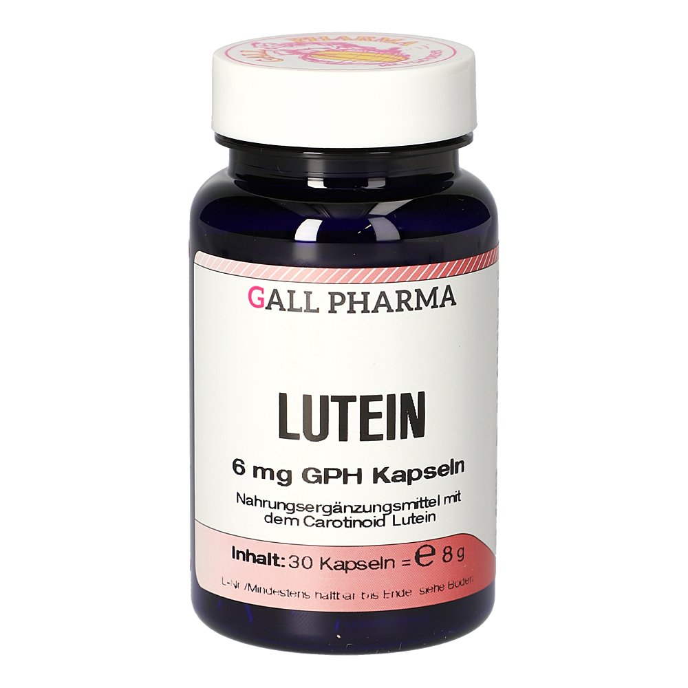 LUTEIN 6 mg GPH Kapseln