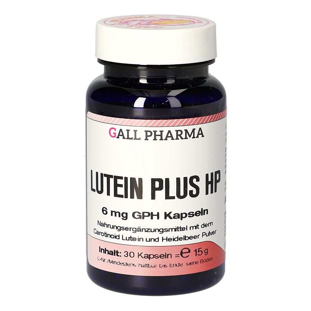 LUTEIN PLUS HP 6 mg GPH Kapseln