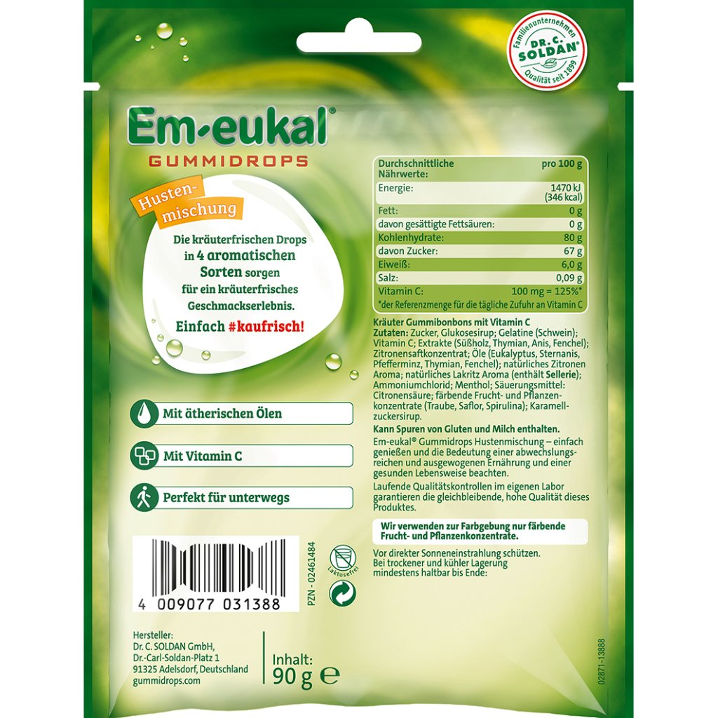 EM-EUKAL Gummidrops Hustenmischung zuckerhaltig