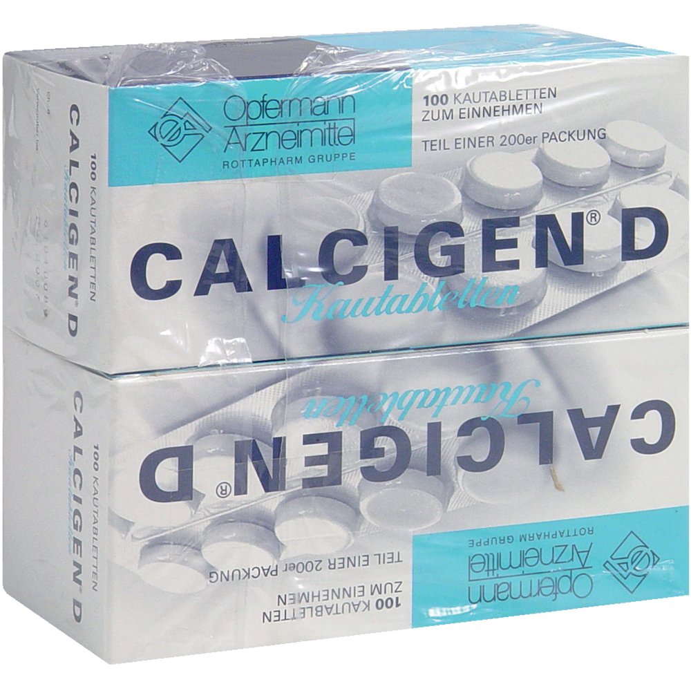 CALCIGEN D 600 mg/400 I.E. Kautabletten