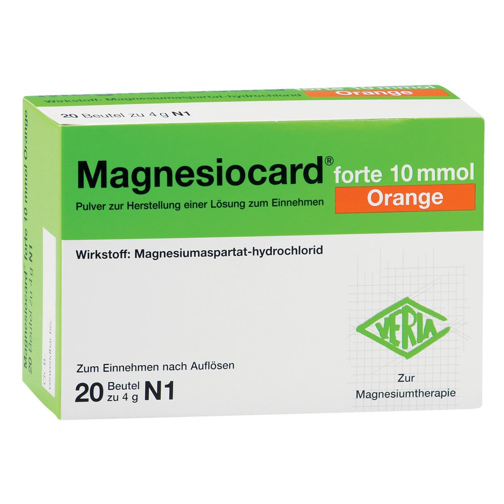 MAGNESIOCARD forte 10 mmol Orange Plv.z.H.e.L.z.E.