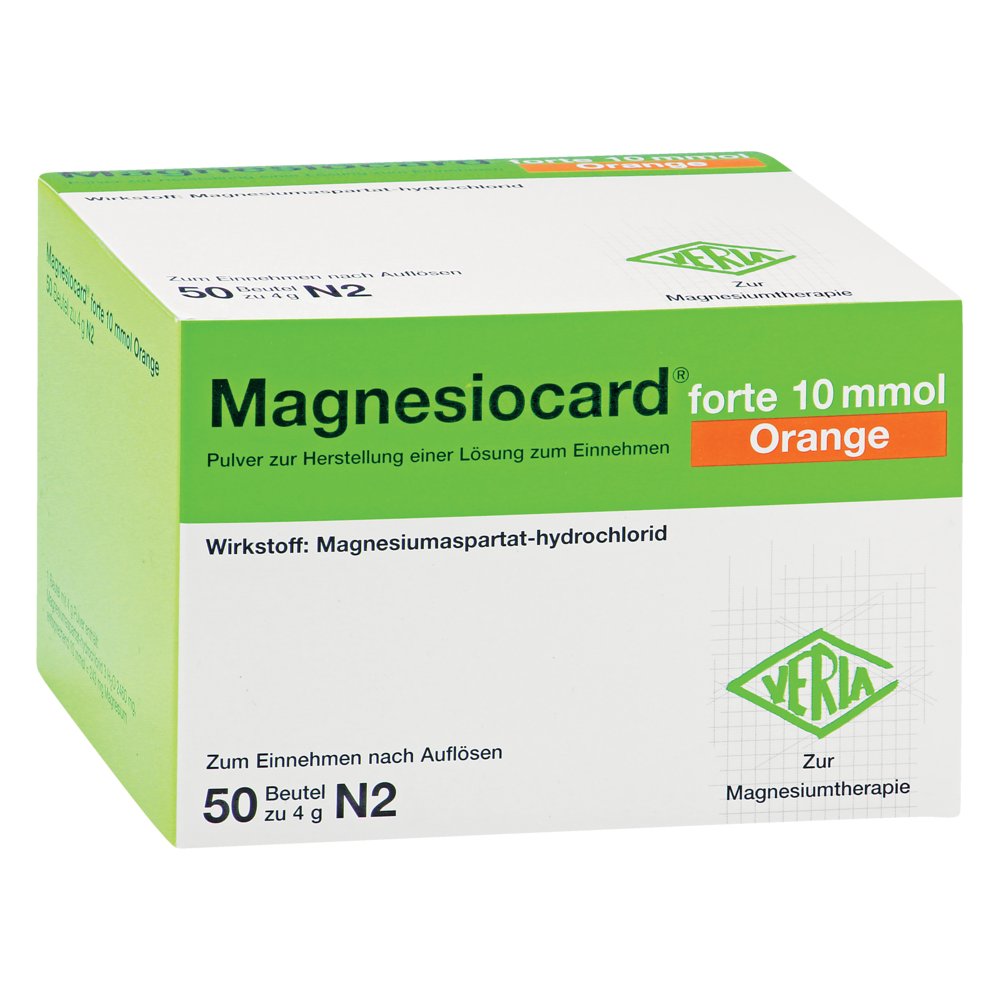 MAGNESIOCARD forte 10 mmol Orange Plv.z.H.e.L.z.E.