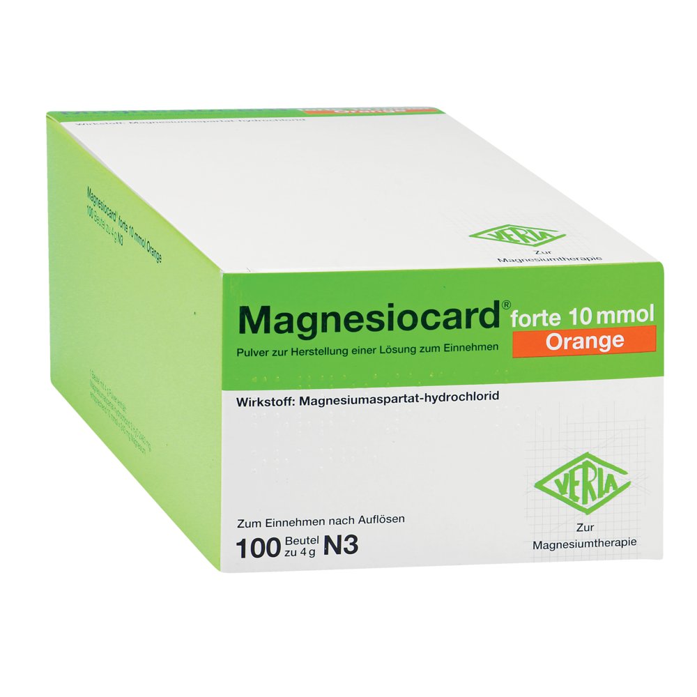 MAGNESIOCARD forte 10 mmol Orange Plv.z.H.e.L.z.E.