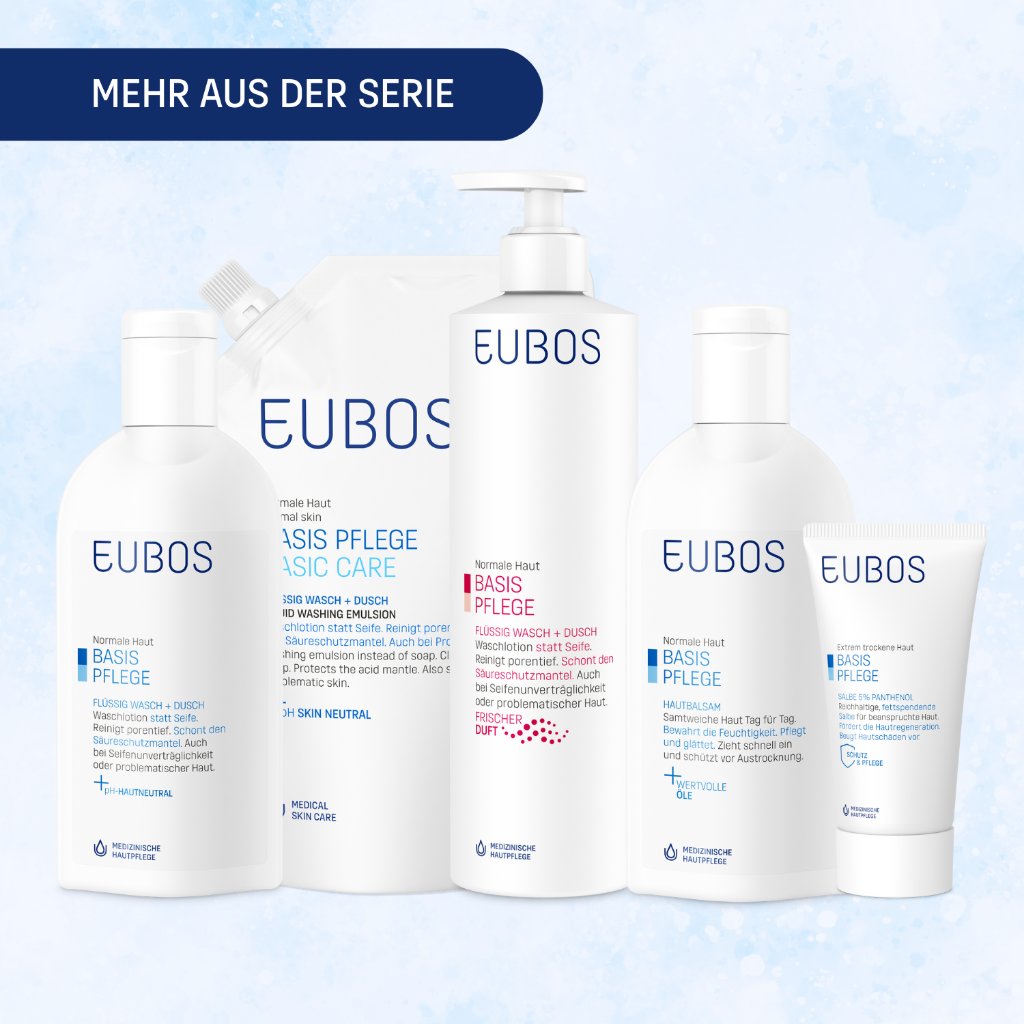 BASIS PFLEGE FLÜSSIG WASCH + DUSCH, ROT