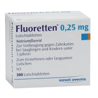 FLUORETTEN 0,25 mg Tabletten