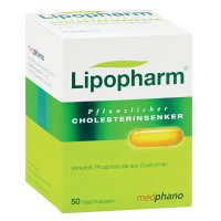 LIPOPHARM Pflanzlicher Cholesterinsenker Kapseln