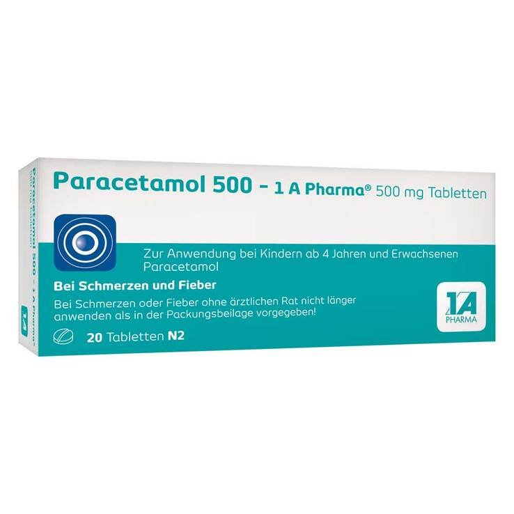 PARACETAMOL 500-1A Pharma Tabletten