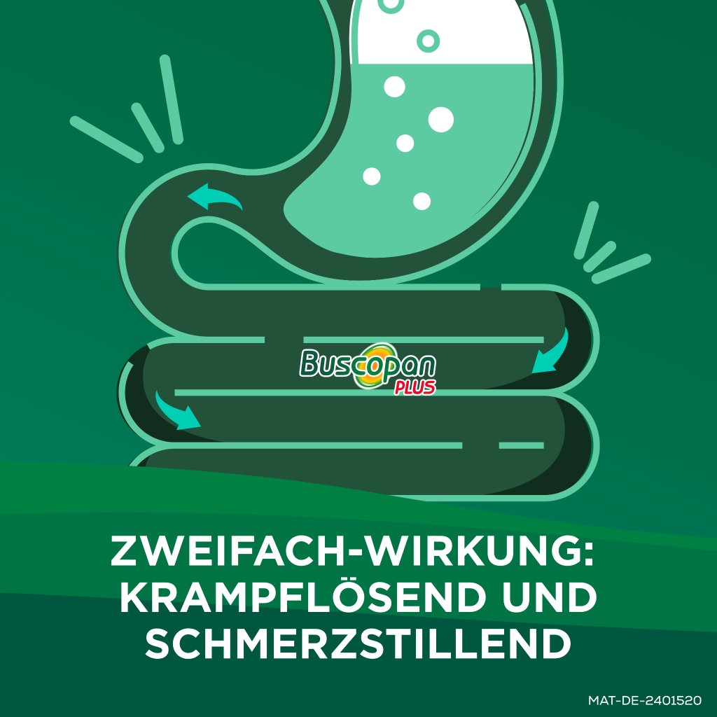 BUSCOPAN plus 10 mg/500 mg Filmtabletten