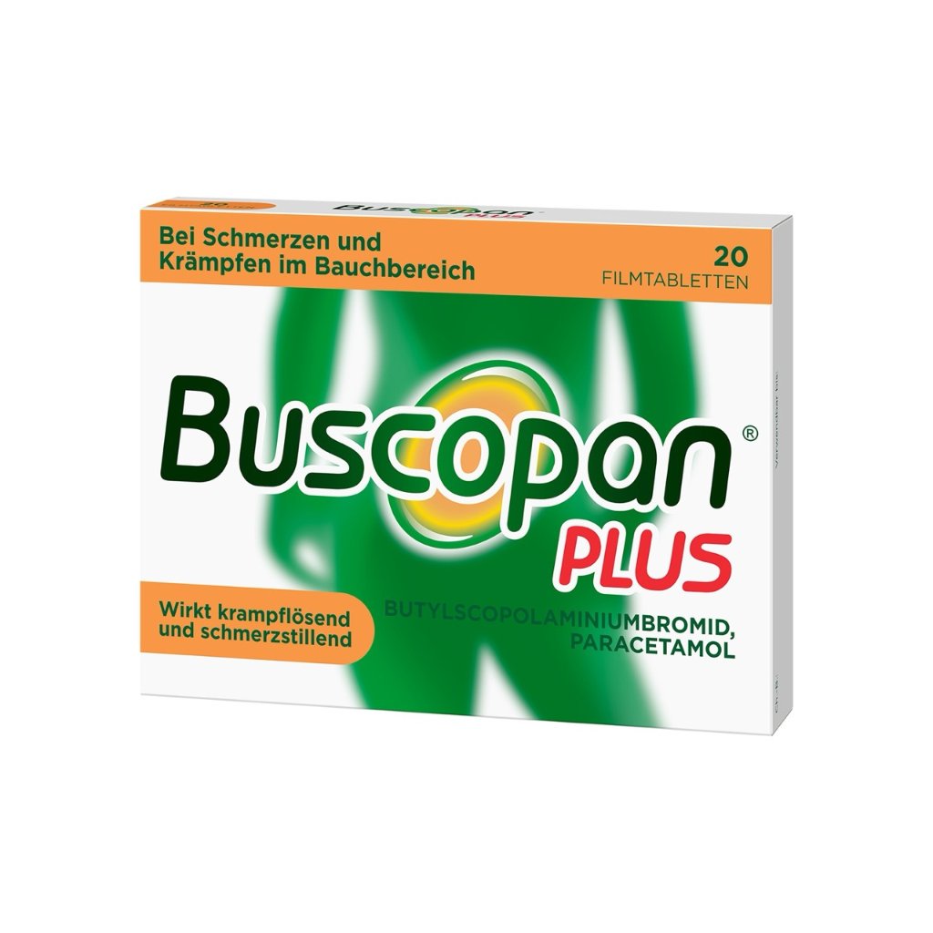 BUSCOPAN plus 10 mg/500 mg Filmtabletten