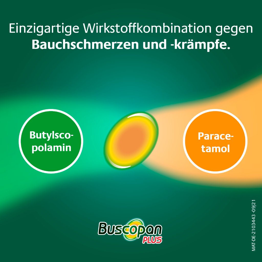 BUSCOPAN plus 10 mg/800 mg Suppositorien