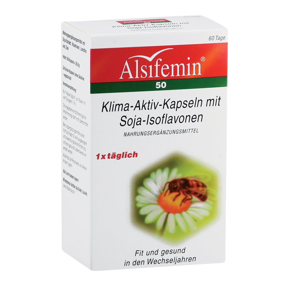 ALSIFEMIN 50 Klima-Aktiv m.Soja 1x1 Kapseln