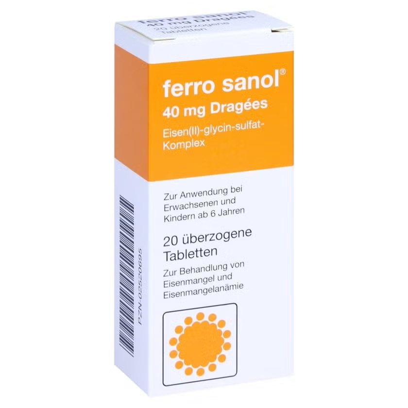 FERRO SANOL überzogene Tabletten
