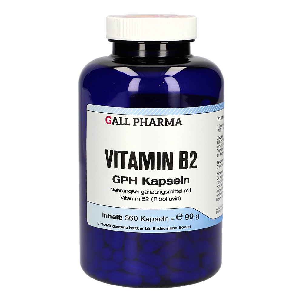 VITAMIN B2 GPH 1,6 mg Kapseln