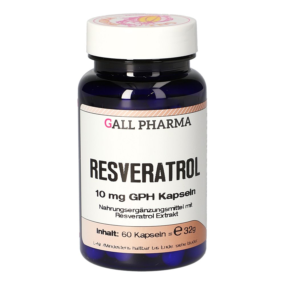 RESVERATROL 10 mg GPH Kapseln