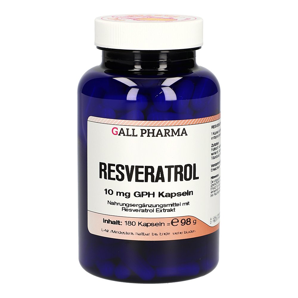 RESVERATROL 10 mg GPH Kapseln