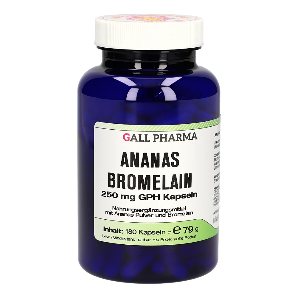 ANANAS BROMELAIN 250 mg GPH Kapseln