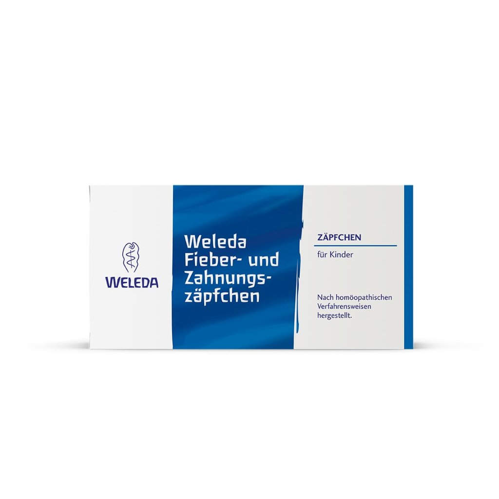 Weleda Fieber- und Zahnungszäpfchen