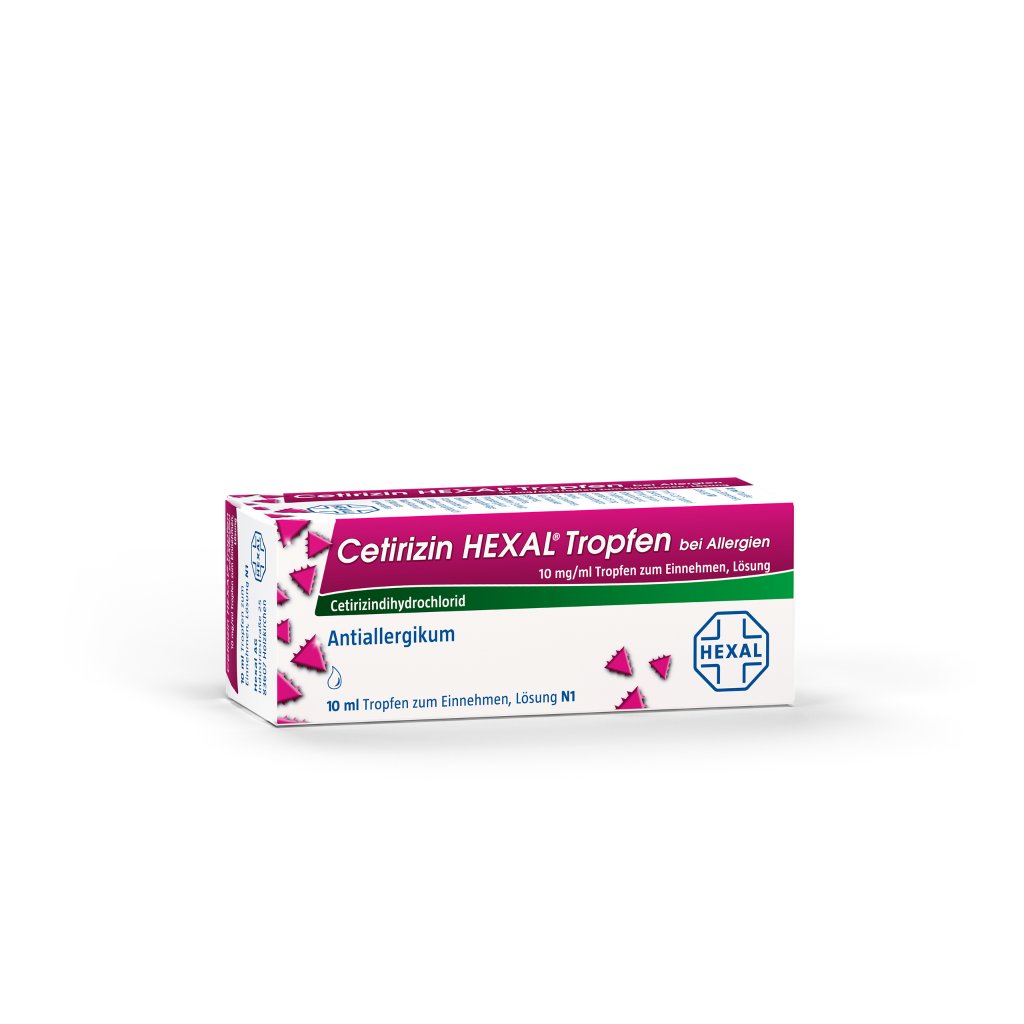 CETIRIZIN HEXAL Tropfen bei Allergien