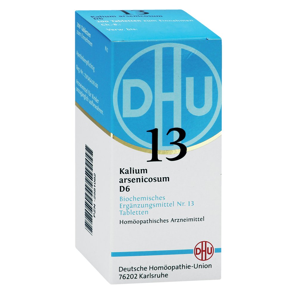 BIOCHEMIE DHU 13 Kalium arsenicosum D 6 Tabletten