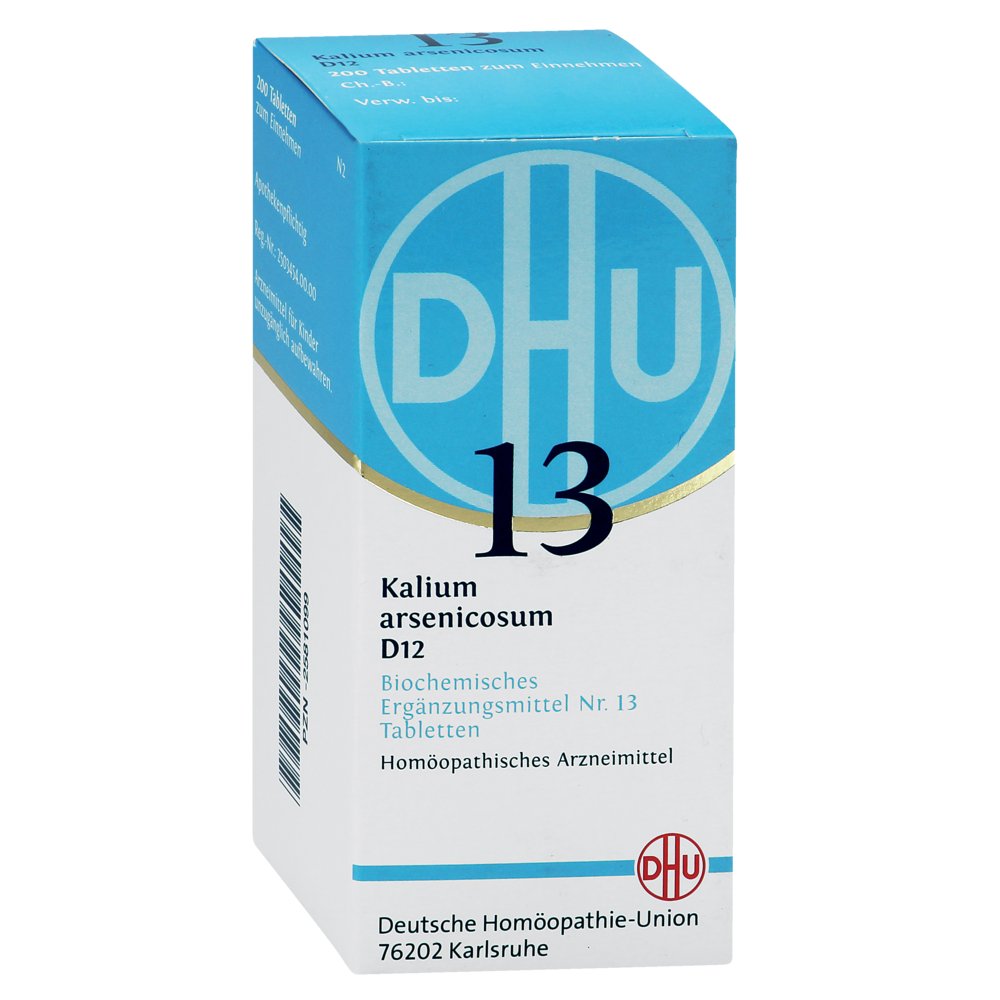 BIOCHEMIE DHU 13 Kalium arsenicosum D 12 Tabletten