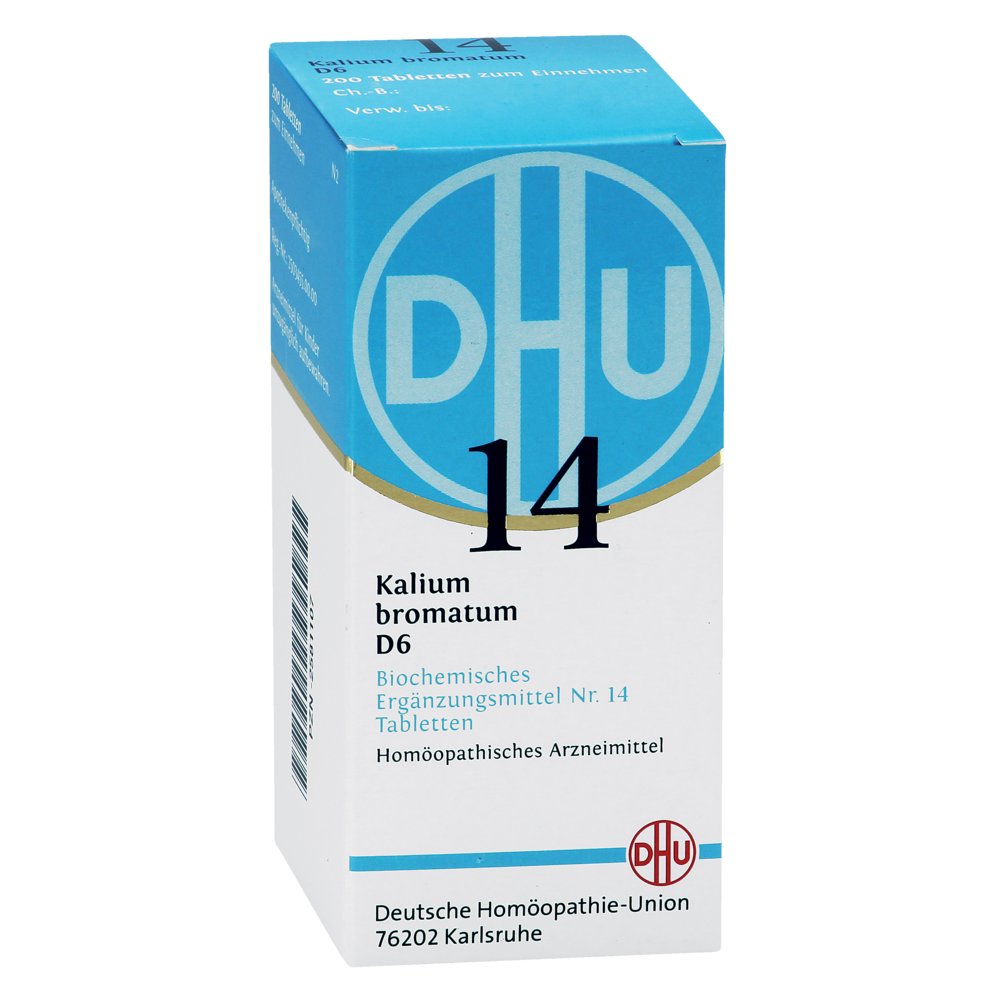 BIOCHEMIE DHU 14 Kalium bromatum D 6 Tabletten