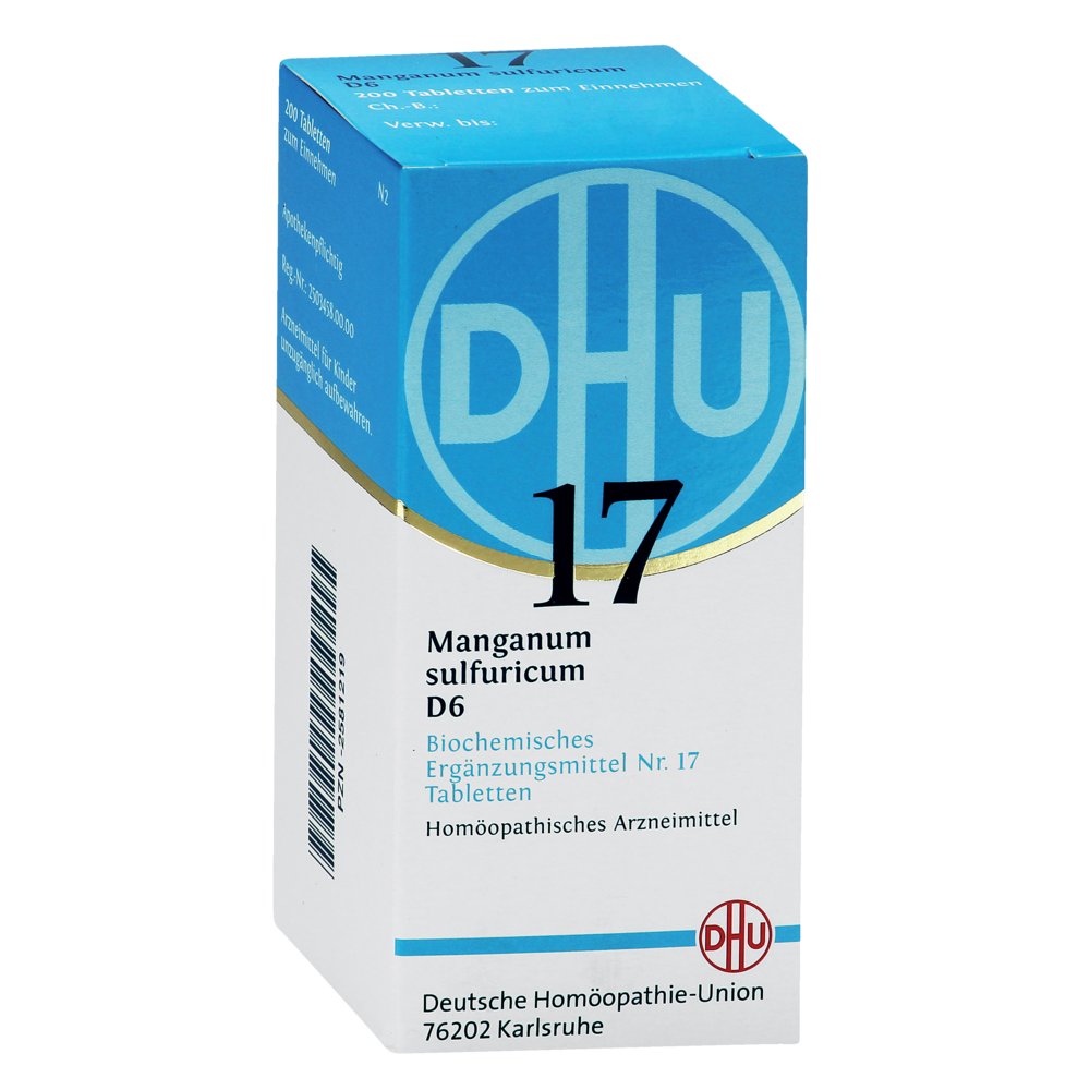 BIOCHEMIE DHU 17 Manganum sulfuricum D 6 Tabletten