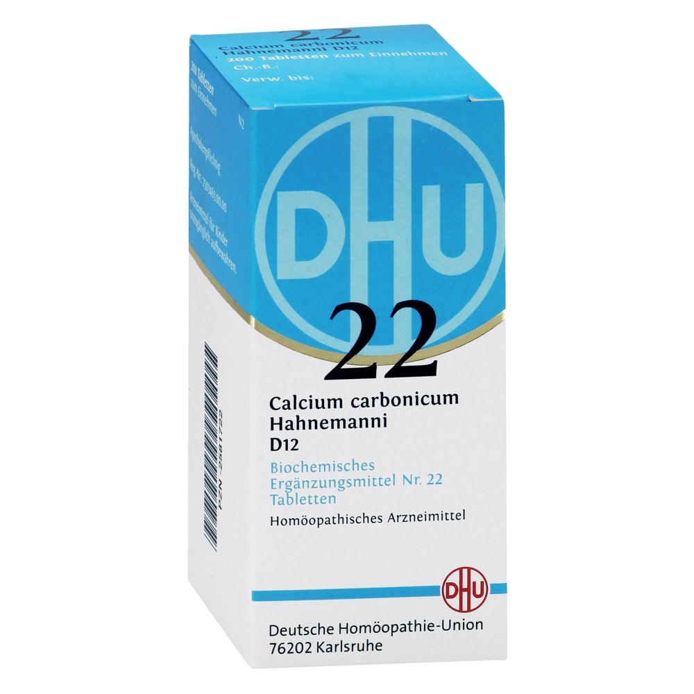 BIOCHEMIE DHU 22 Calcium carbonicum D 12 Tabletten