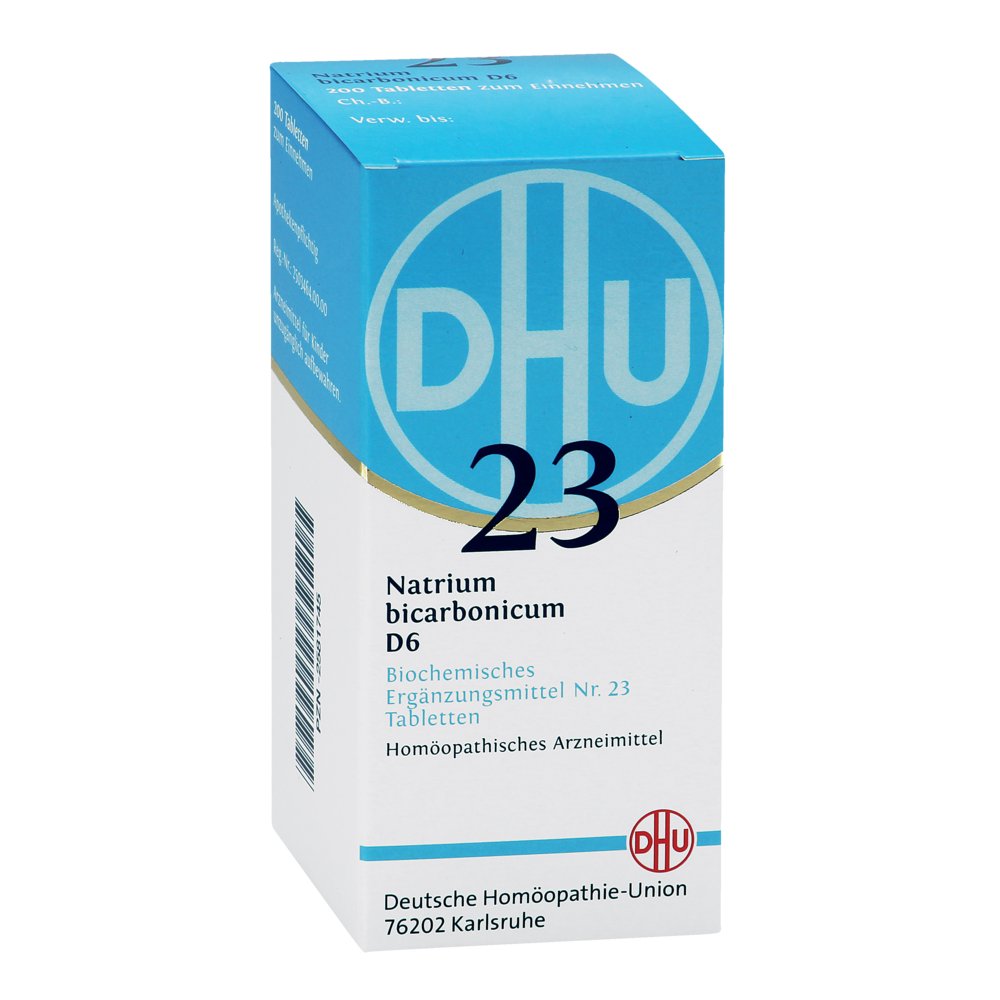 BIOCHEMIE DHU 23 Natrium bicarbonicum D 6 Tabl.