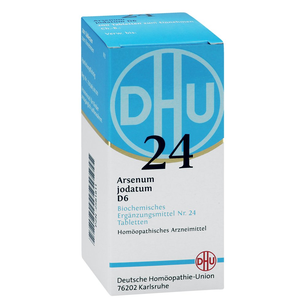 BIOCHEMIE DHU 24 Arsenum jodatum D 6 Tabletten