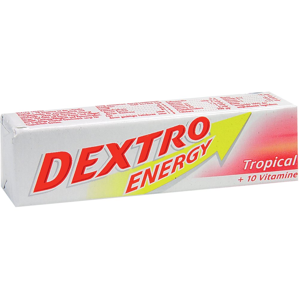 DEXTRO ENERGY Tropical+10 Vitamine Stange