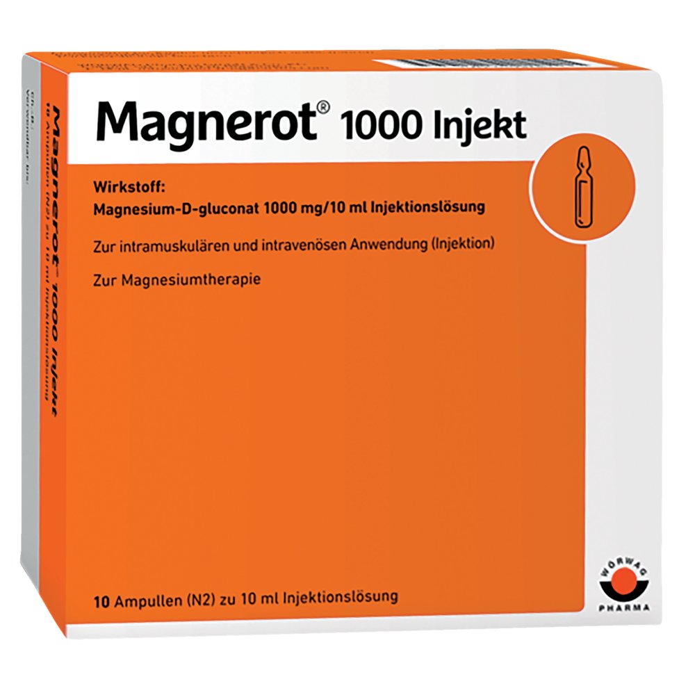 MAGNEROT 1000 Injekt Ampullen