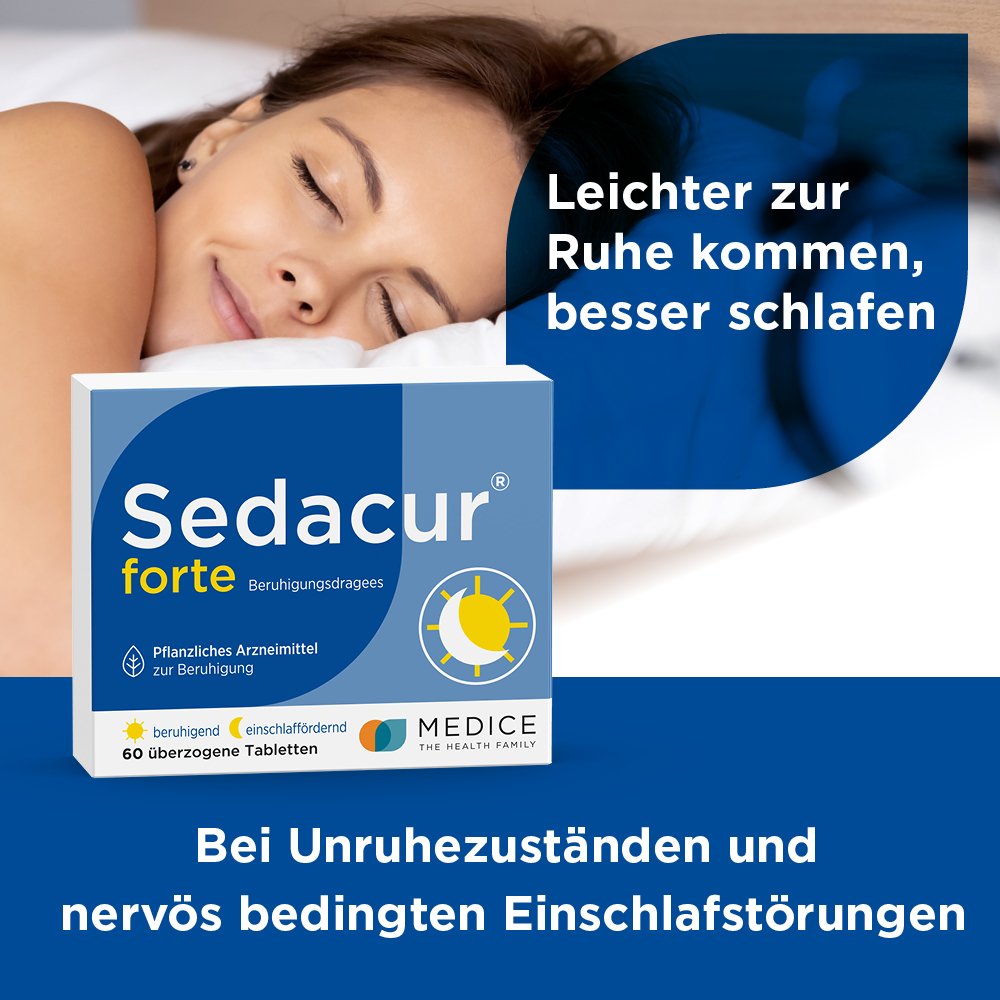 SEDACUR forte Beruhigungsdragees