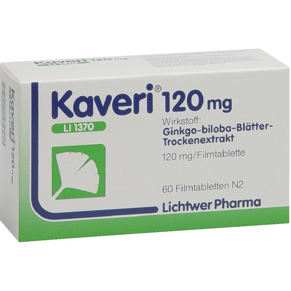 KAVERI 120 mg Filmtabletten