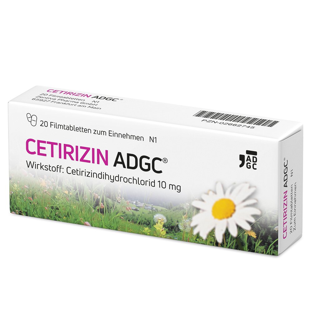 CETIRIZIN ADGC Filmtabletten