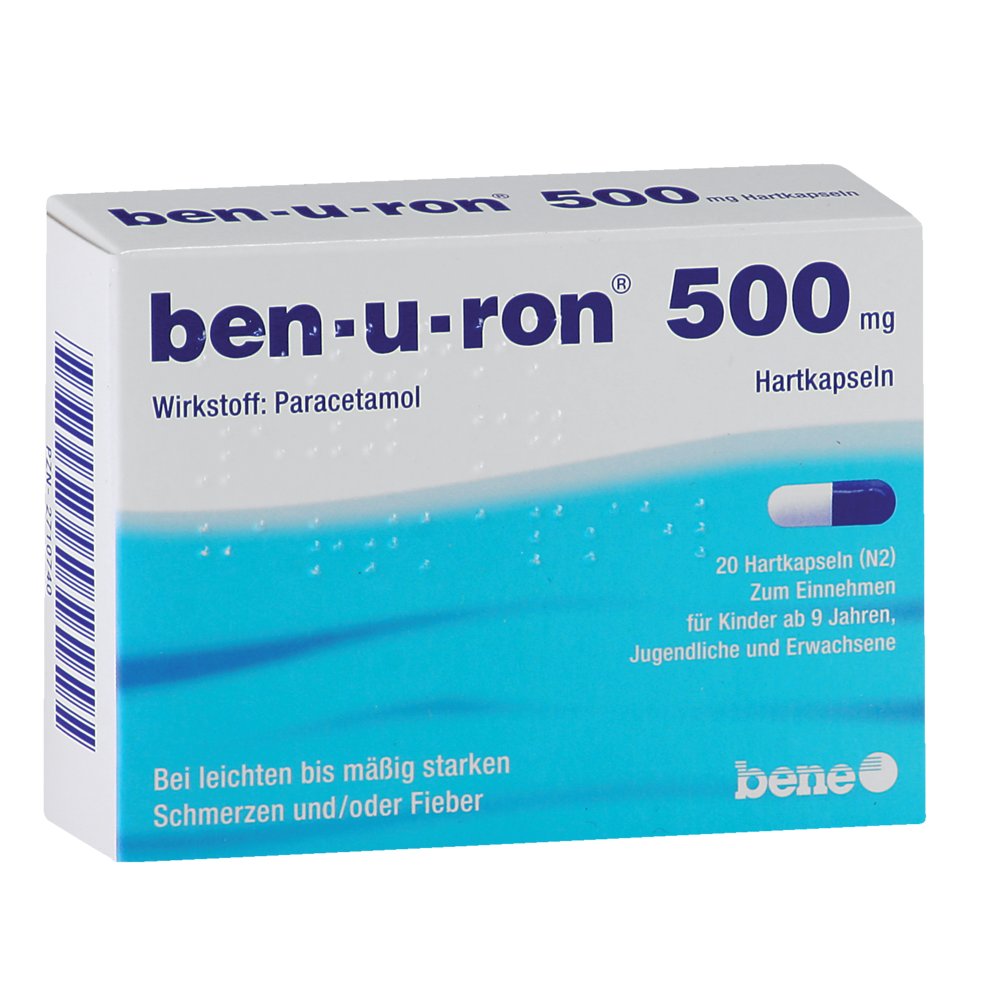 BEN-U-RON 500 mg Kapseln
