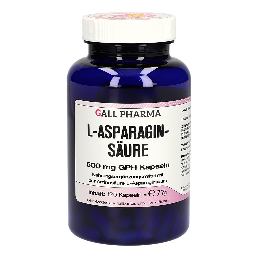 L-ASPARAGINSÄURE 500 mg GPH Kapseln
